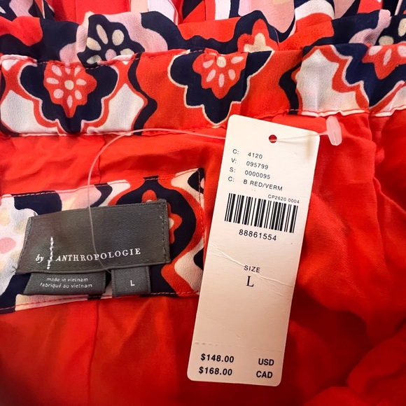 Maeve by Anthropologie - Valerie Pleated Midi Skirt - Women’s Size Large. NWT - Picture 3 of 8